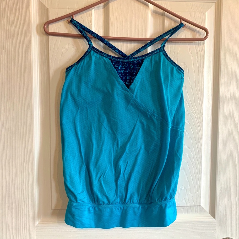 Lot of 2 turquoise Ivivva Girls tops size 10 - Picture 3 of 6